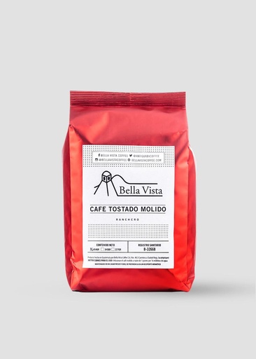 [EG] Cafe Tostado en Grano Ranchero Rojo (16oz)